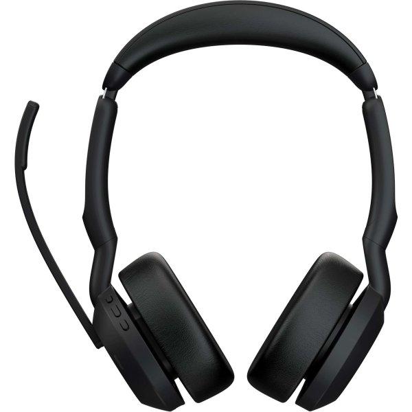 Jabra Evolve2 55 (Microsoft Teams) (USB-A) Wireless Stereo Headset - Fekete