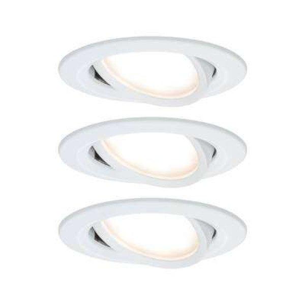 Beépíthető lámpa 3 részes készlet LED LED 19.5 W Paulmann 93485 Nova
Fehér (matt)