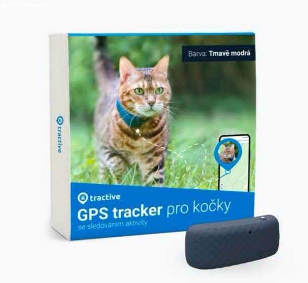 Tractive GPS CAT Mini, sötétkék nyomkövető
