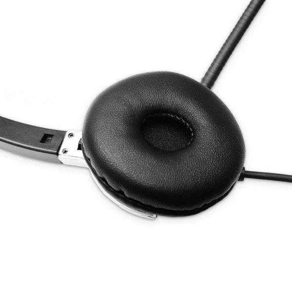 Gequdio WA9021 Vezetékes Headset - Fekete