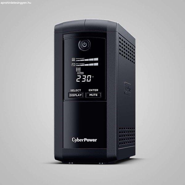 CyberPower VP700ELCD-FR 700VA / 390W Vonalinteraktív UPS