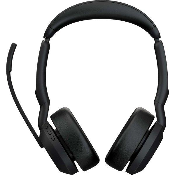 Jabra Evolve2 55 (UC) Wireless Stereo Headset - Fekete