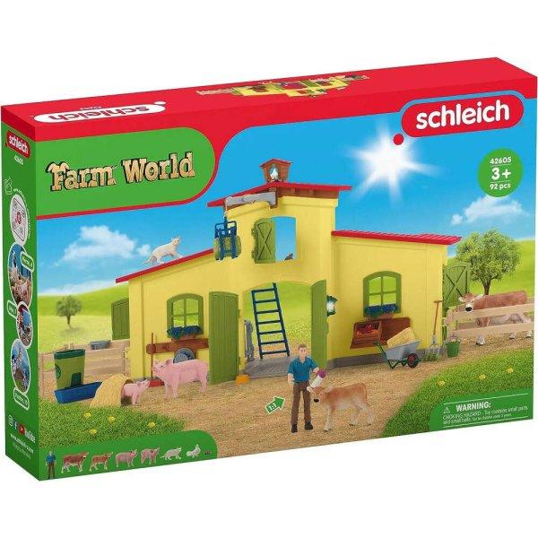 Schleich Farm World Nagy farm állatokkal 42605