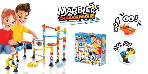 Interaktív labdaépítő játék - Marble Challenge