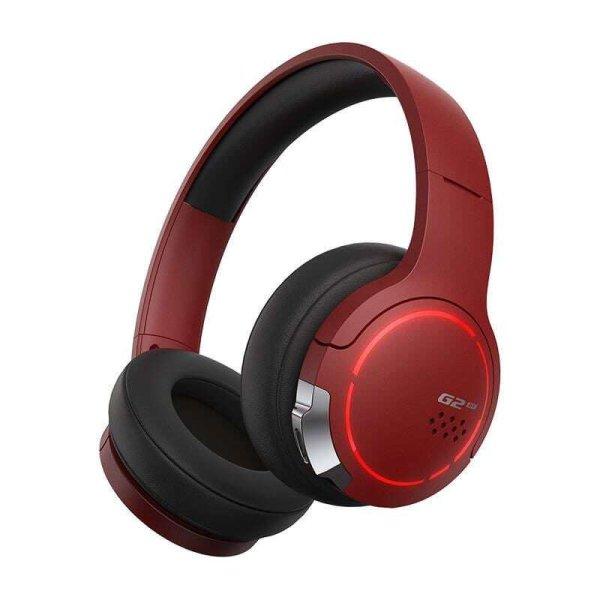 Edifier HECATE G2BT Bluetooth gaming headset piros