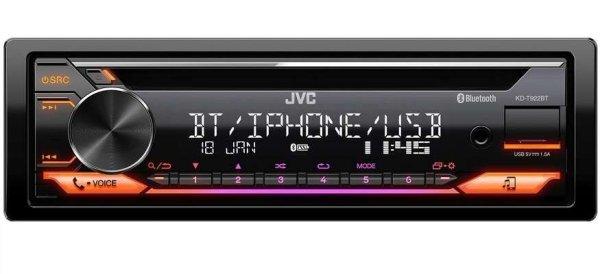 JVC KD-T922BT Autórádió USB bemenettel és Bluetooth csatlakozással, CD
funkcióval