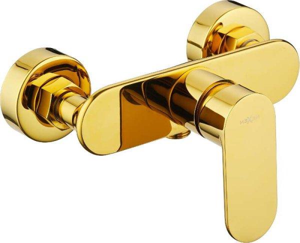 Mexen Milo  zuhany csap ,  arany- 71340-50 Zuhany csap falra