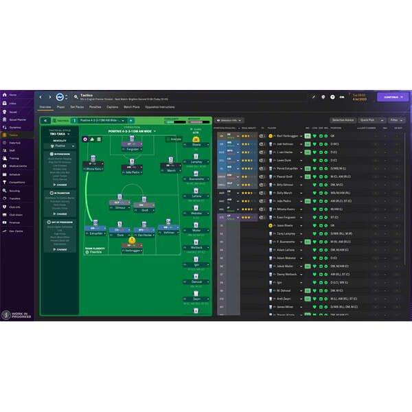 Football Manager 2024 PC játékszoftver