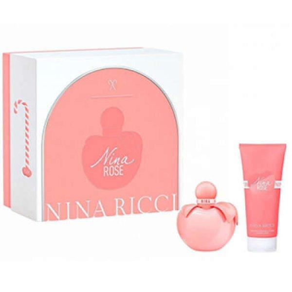 Nina Ricci - Nina Rose szett I. 80 ml eau de toilette + 100 ml testápoló