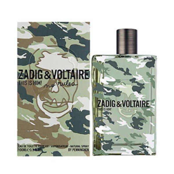 Zadig & Voltaire - This is Him No Rules 100 ml teszter