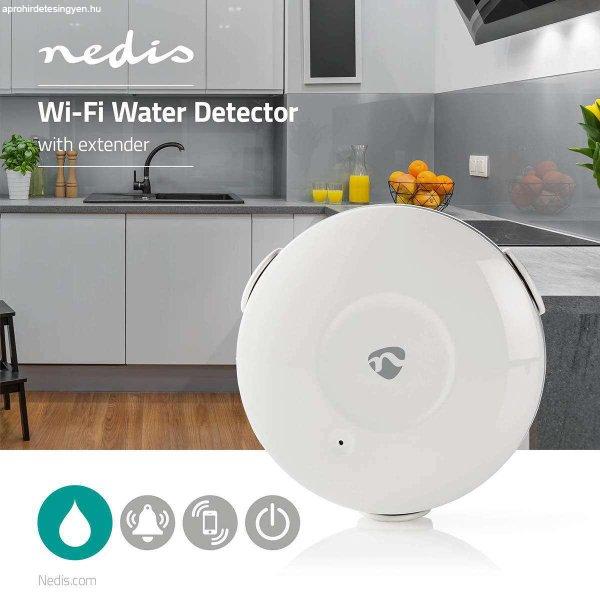 NEDIS SmartLife Vízérzékelővel Wi-Fi  Okos vízérzékelő  Max. akku
élettartam: 24 Hónap 50 dB WIFIDW10WT