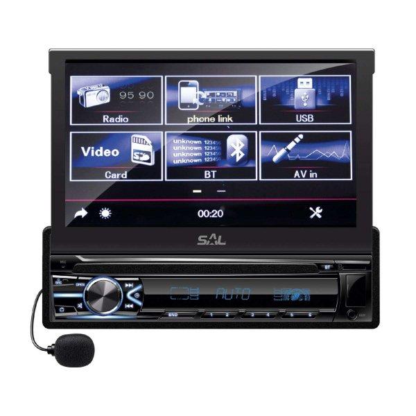 SAL vb x800 navigáció, Autórádió és multimédia lejátszó, IOS/android
képernyő tükrözés, motoros, érintő LCD képernyő, 7