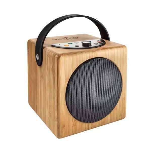 KidzAudio MUSIC BOX 1.0 Bluetooth hangszóró - Barna