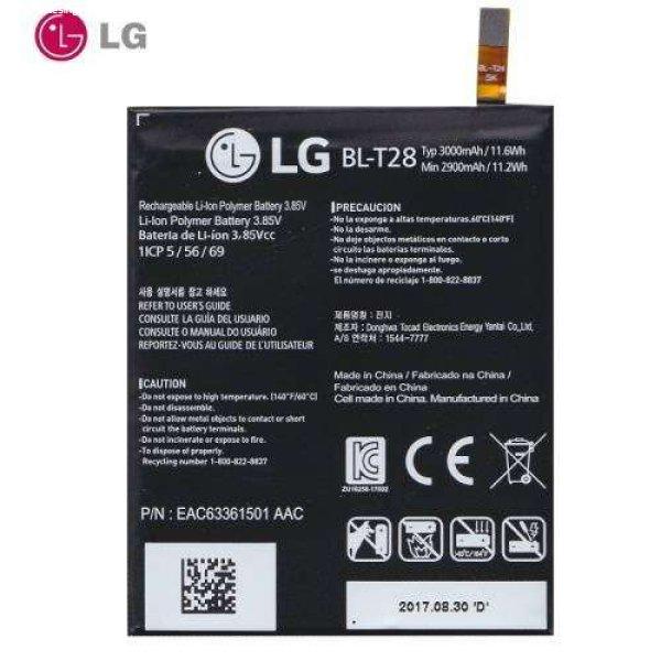 LG LG Q8 (H970) akkumulátor - 3000mAh Li-ION - BL-T28 - GYÁRI - Csomagolás
nélküli