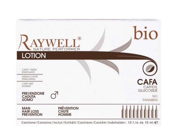 Raywell BIO CAFA – Hajnövesztő és hajhullás elleni ampulla, férfiaknak
20db ampulla, 2doboz 20x10ml