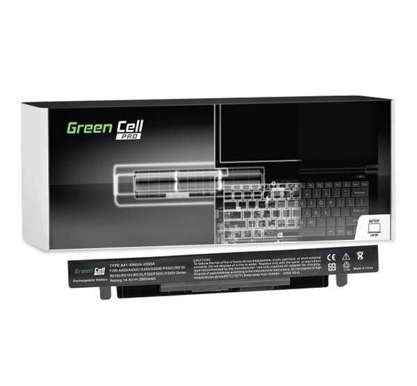 GREEN CELL PRO akku 14.4V/2600mAh, Asus A450 A550 R510 X550