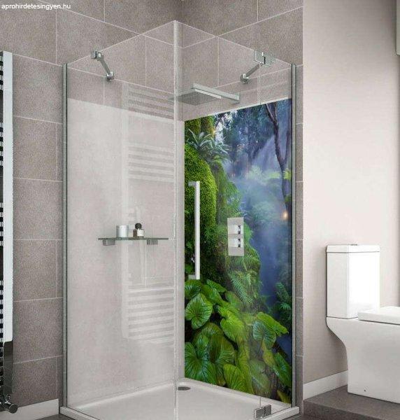 Wallplex fürdőszobai dekorpanel Jungleleaves 120 x 200 cm            