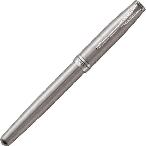 Parker Sonnet töltőtoll Rozsdamentes- acél tolltest ezüst klipszes-kupakos
toll