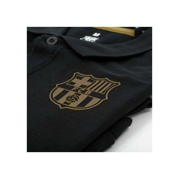 A Barcelona elegáns fekete - arany pólója - L