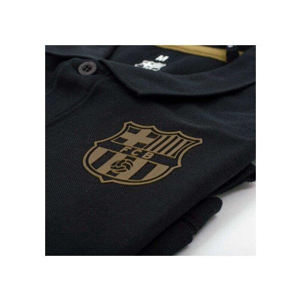 A Barcelona elegáns fekete - arany pólója - M