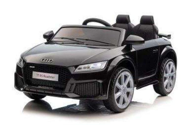 Elektromos autó gyerekeknek, Audi TTRS Black, 2 motor, 3 sebesség, megengedett
legnagyobb össztömeg 30 kg