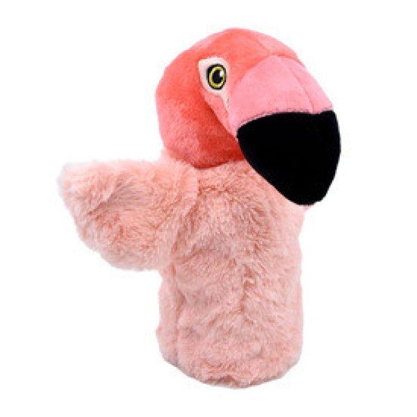 ECO kézibáb 24cm Flamingó