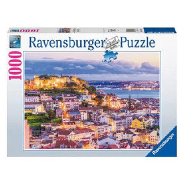Ravensburger Puzzle 1000 db - Kilátás Lisszabonra