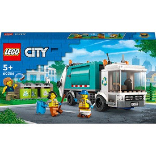 LEGO City 60386 Szelektív kukásautó