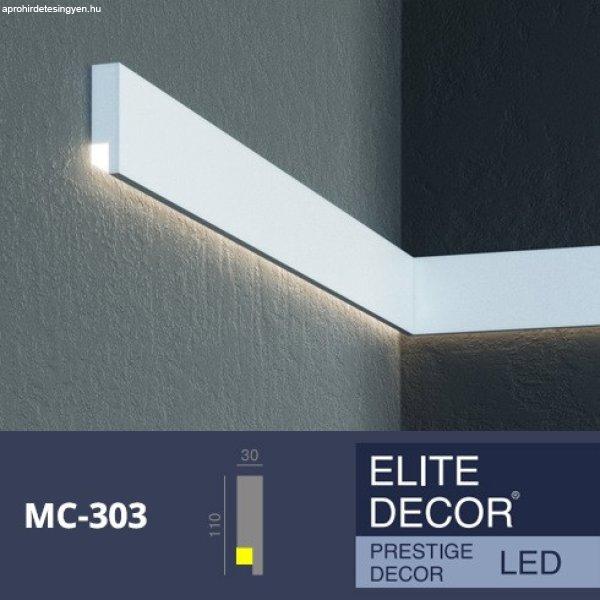 2m-es Prestige Decor homlokzati díszléc LED rejtett világításhoz (MC-303)
védőbevonattal