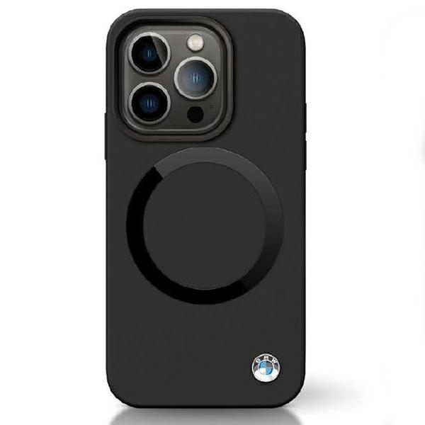 BMW BMHMP14XSILBK2 iPhone 14 Pro Max 6.7" fekete Signature folyékony
Silicone MagSafe tok