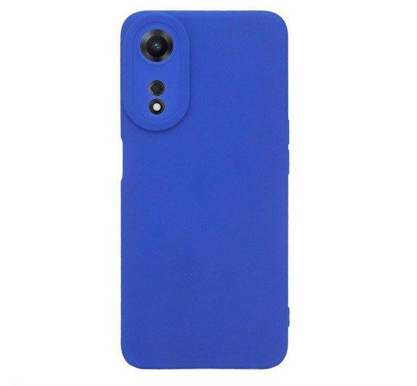 Szilikon telefonvédő (matt) SÖTÉTKÉK Oppo A78 5G