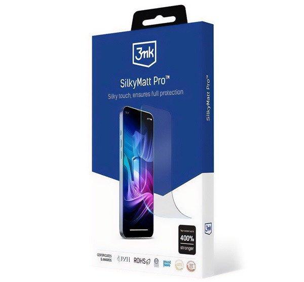 3MK SILKYMATT PRO képernyővédő fólia (matt, öngyógyító,
tükröződésmentes, tokbarát + applikáló folyadék) ÁTLÁTSZÓ Apple
iPhone 15 Pro Max