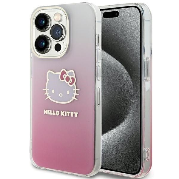 Hello Kitty HKHCP13XHDGKEP iPhone 13 Pro Max 6.7" rózsaszín keménytok
IML Gradient Electrop Kitty fej IML Gradient Electrop Kitty fej