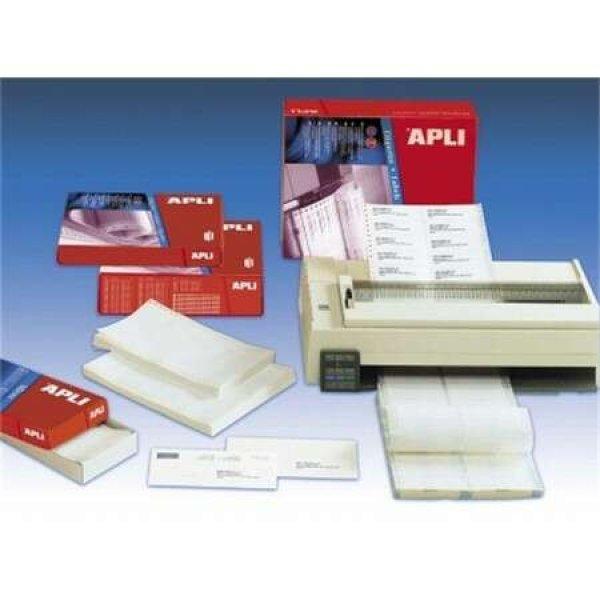 APLI  mátrixnyomtatókhoz, 2 pályás, 88,9x36 mm,Etikett  (8000
etikett/csomag)