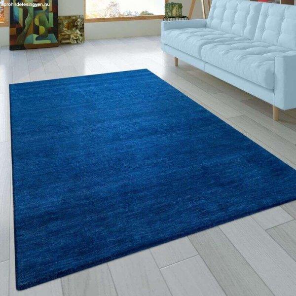 Kézzel csomózott Gabbeh kék szőnyeg, modell 20294, 120x170cm