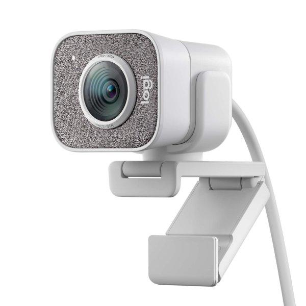 Logitech 960-001297 Webkamera - StreamCam 1080p Mikrofonos, Piszkosfehér