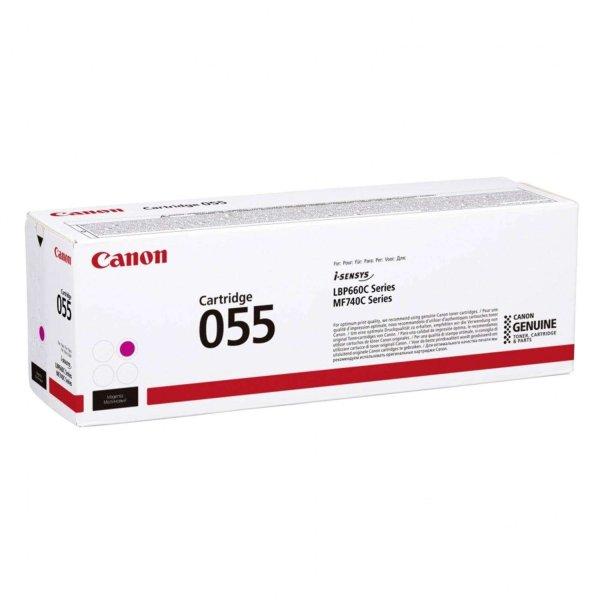 Canon CRG-055 Magenta lézertoner eredeti 2,1K 3014C002