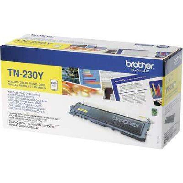 Brother Toner TN-230Y TN230Y Eredeti Sárga 1400 oldal
