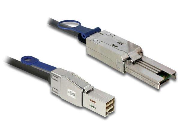 Delock kábel Mini SAS HD SFF-8644 > Mini SAS SFF-8088 1 m