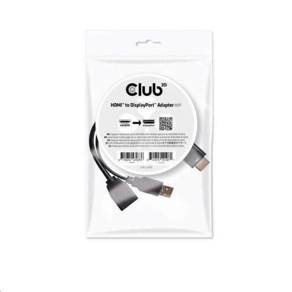 CLUB3D HDMI - Displayport adapter (CAC-2330)