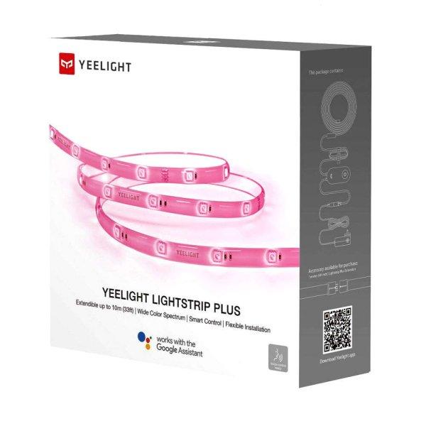 Intelligens LED Szalag Yeelight Lightstrip Plus YLDD04YL , 2m, a Google
Assistant-al kompatibilis, 16 Millió szín