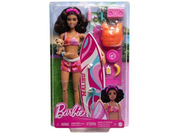 Barbie The Movie: Barbie baba szörfdeszkával és felszereléssel - Mattel