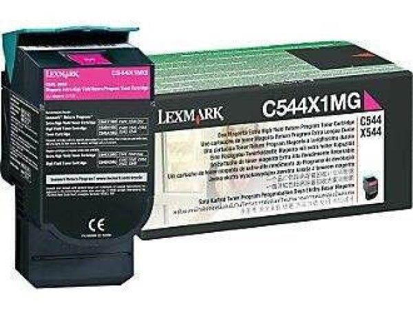 Lexmark C544X1MG Magenta Toner