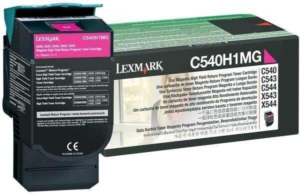Lexmark C540H1MG Magenta Toner