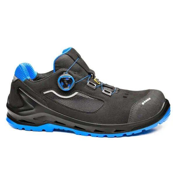 B1223 - Portwest S1P ESD Munkavédelmi cipő I-CODE Fekete/Kék