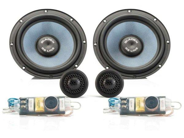 Gladen Audio RS 165 Speed 165 mm 2 utas komponens hangszóró szett
GA-RS165SPEED-G2