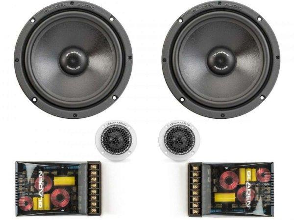 Gladen Audio Zero Pro 165.2 DC két utas High End autóhifi hangszóró szett