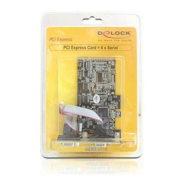 DeLock PCI Express Card > 4x Serial 89178
