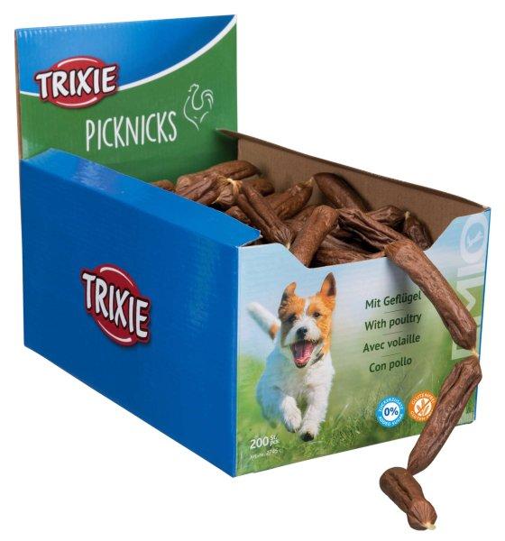 Trixie 200 darab PREMIO Picknicks jutalomfalat kolbászlánc, baromfihússal, 8
cm/darab, 8 g/darab 2745