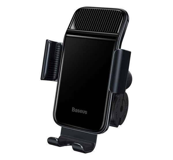 BASEUS kerékpáros telefontartó (napelemes, automata, 360°-ban forgatható,
kormányra rögzíthető, 4.7-6.7
